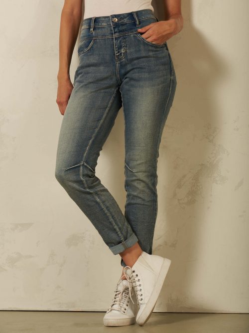 nile jeans tapered ankle-
