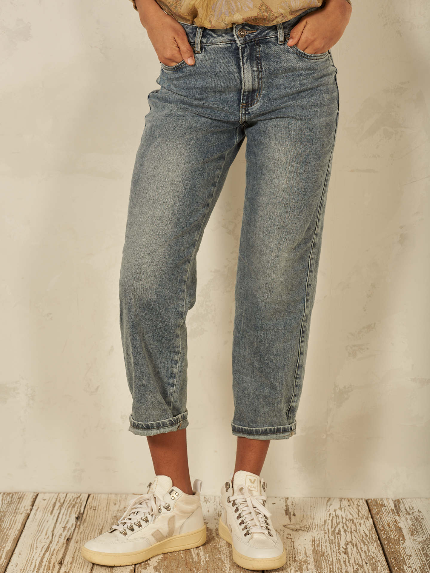 NILE Jeans wide F23138 Blue denim XL