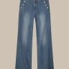 Summum 4s2408-Flared Jeans printed