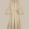 SUMMUM Kleid aus Satin 5s1340-11625
