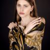 grace bluse 60s tapisserie pattern 4293511-138 amber