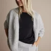 SUMMUM Cardigan brushed alpaca blend knit 7s5515-7955