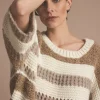 SUMMUM Pullover boxy multi yarn mix knit 7s5774-7957