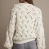 SUMMUM Pullover ajour knit 7s5763-7951