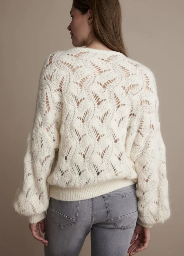 SUMMUM Pullover ajour knit 7s5763-7951