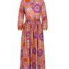 Niu Fashion Kleid long dress with belt SS24103T056 ARGAN_1