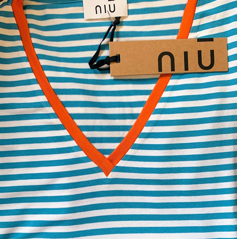 NIU FASHION Shirt Trapeze Top SS24518J013 Sama XS