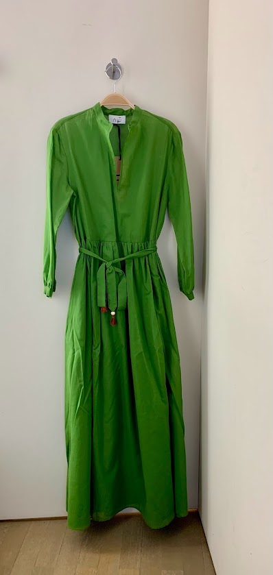 NIU Fashion Kleid Long Dress SS24103T028 Citron M